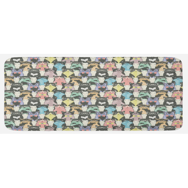 East Urban Home Cat Kitchen Mat Wayfair